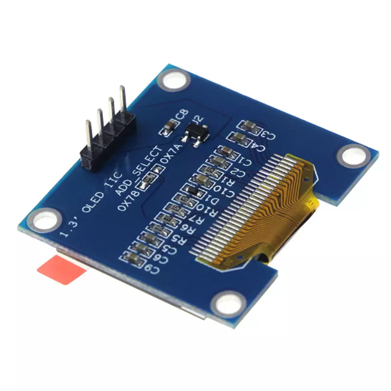 Manufactory direct 1.3 inch oled white 4 pin i2c
